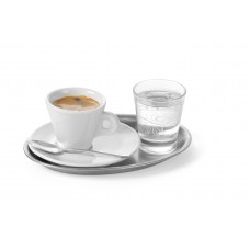 Ovalo formos kavos serviravimo padėklas - 200x140 mm - 405000