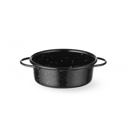 Gili emaliuota keptuvė „Fuente“, juoda, ⌀100x40 mm, 622513, Hendi Gili emaliuota keptuvė „Fuente“, juoda, ⌀100x40 mm, 622513, Hendi
