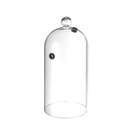 Stiklinis gaubtas su vėdinimo anga Stiklinis gaubtas su vėdinimo anga, Kokteilių gaubtas, ø130x(H)282mm, Hendi