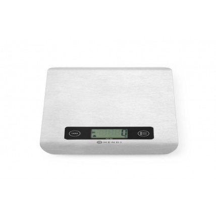 Virtuvės svarstyklės Virtuvės svarstyklės 5 kg, 169x218x(H)13mm, Hendi
