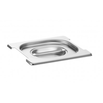 Konteineris Camwear GN 1/2 iš polikarbonato Dangtis talpykloms GN su išpjova rankenoms, GN 1/6, 176x162mm, Hendi