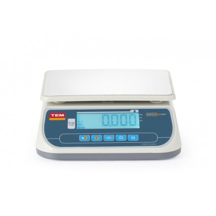LCD parduotuvių svarstyklės su legalizacija LCD parduotuvių svarstyklės su legalizacija, SRP+ linija, 30 kg, TEM, 295x320x(H)120mm